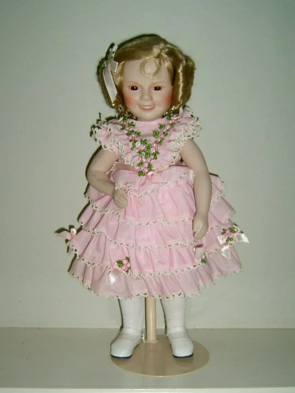 Shirley Temple Danbury Mint doll of the Silver Screen, Littlest Rebel 14